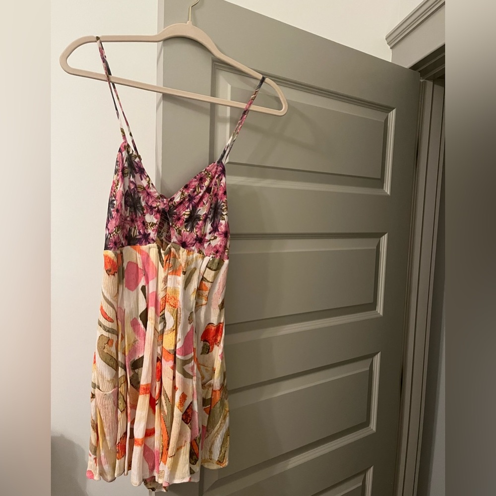 Free people floral romper